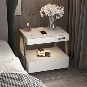 Smart Modern Office Living Cabinet Bed Table Storage Side Tables