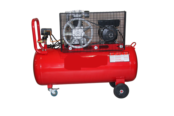 Industrial Portable Air Compressor 220v Dual Voltage 110V 220V 3HP 100L Belt Driven Air Compressor for Sale - Image 4