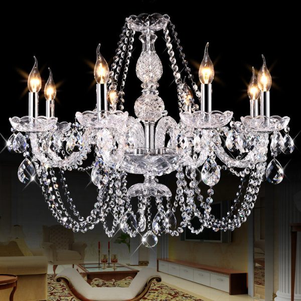 Exquisite European Crystal Chandelier - Image 4