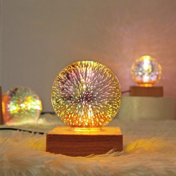 Crystal Firework Glass Night Light - Image 4