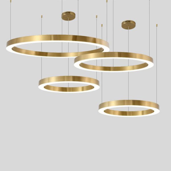 Ring Style Hanging Pendant Light - Image 4