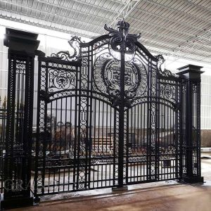 Wrought Design Iron Door