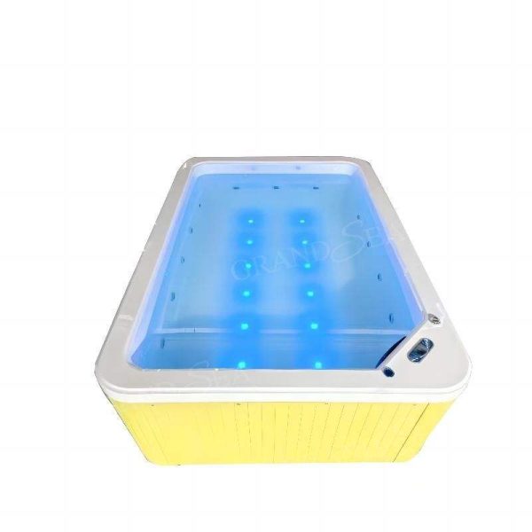 Freestanding Acrylic Whirlpool Jet Massage Bathtub