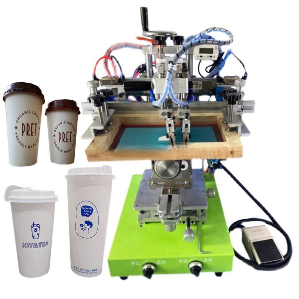 Compact Semi-Auto Screen Printer for Cylindrical & Round Objects - Image 4