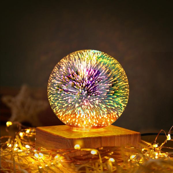 Crystal Firework Glass Night Light - Image 5