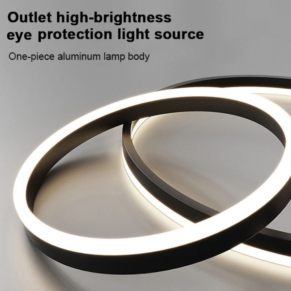 Ring Style Hanging Pendant Light - Image 5