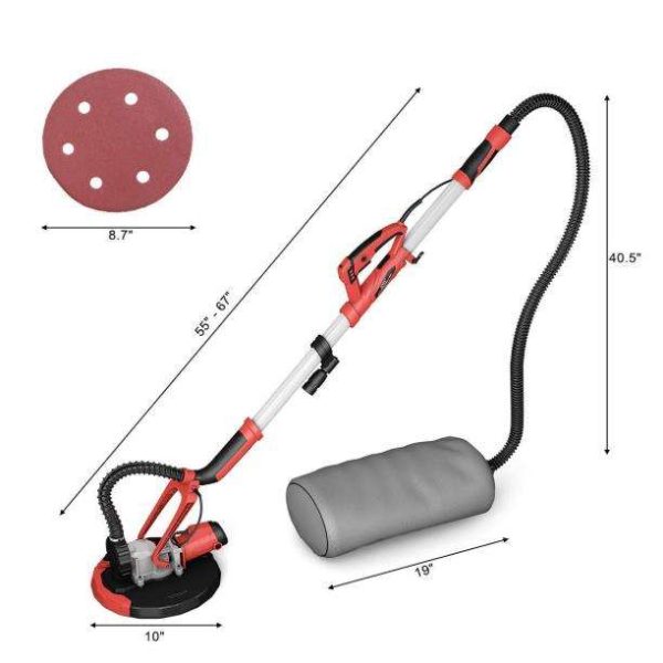 800W Variable Speed Drywall Sander - Image 5