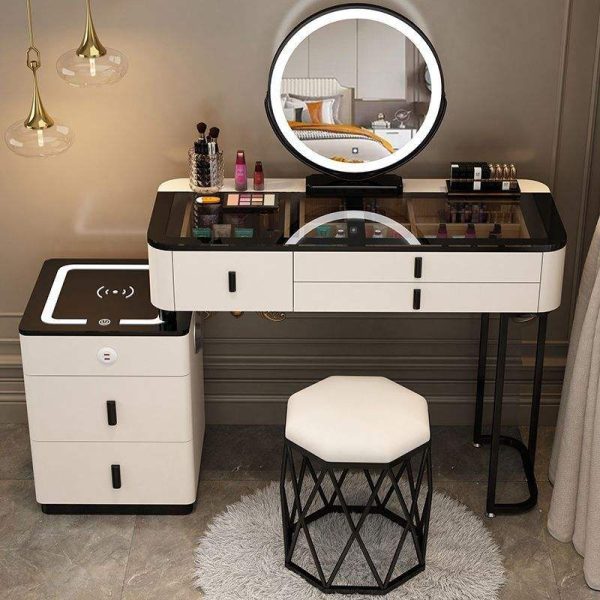Multi-Functional Wood Dressing Table - Image 5