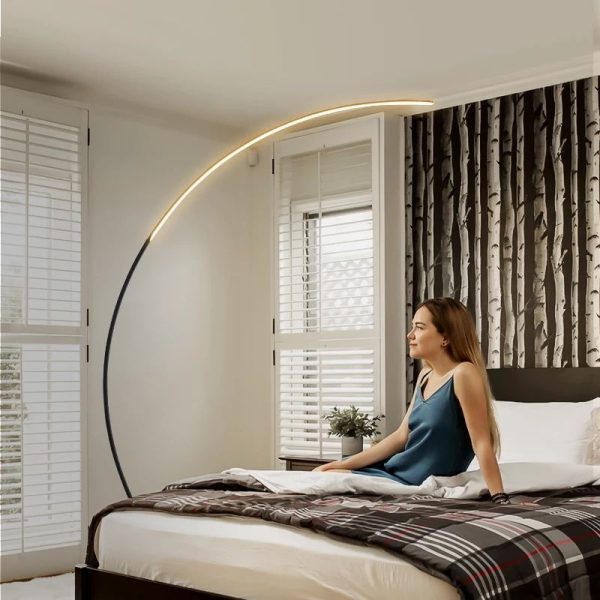 LED Curved Floor Lamp - Image 6