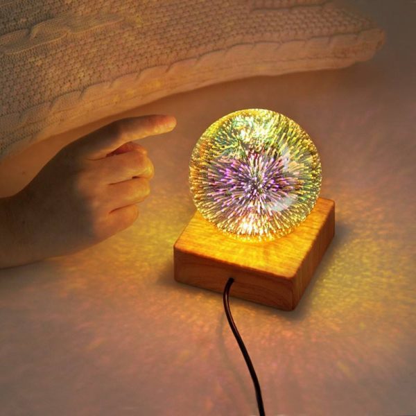 Crystal Firework Glass Night Light - Image 6