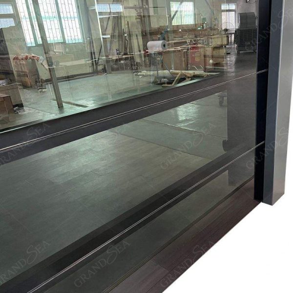 Frameless Electric Aluminum Glass Garage Door - Image 6