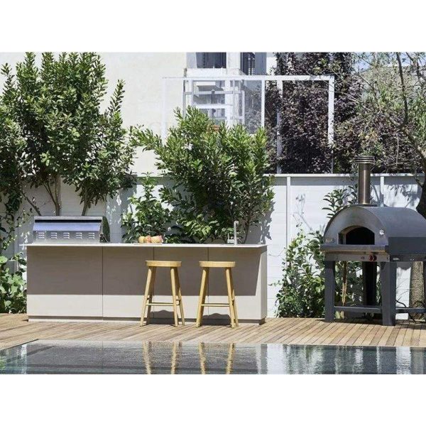 Stainless Steel Outdoor BBQ Kitchen + Sink - Image 6
