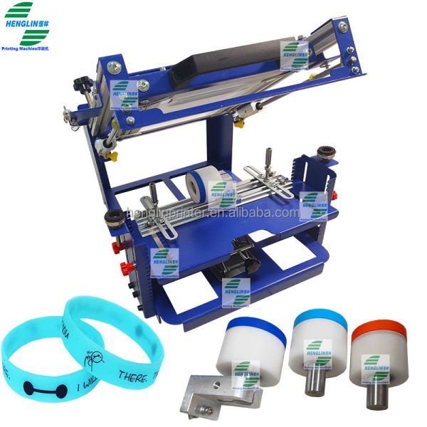 Manual Cylindrical Screen Printer for Silicone Bracelets - Image 6