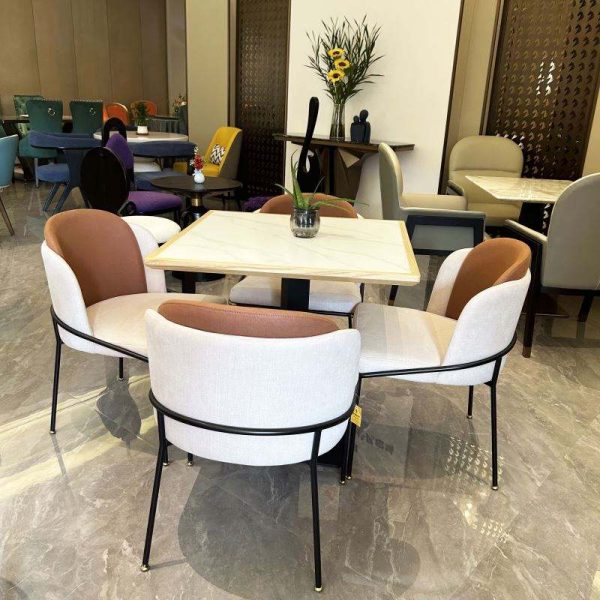 Commercial Dining Table And Chairs Set - Image 5