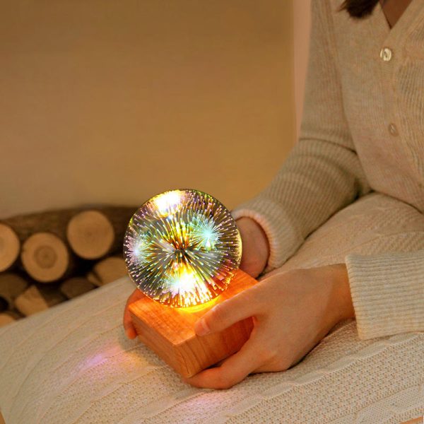 Crystal Firework Glass Night Light - Image 7