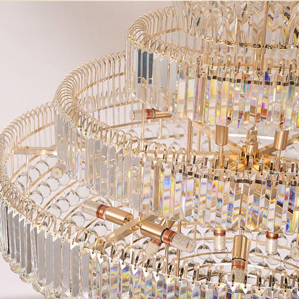 Luxury Pendant Light Crystal Chandelier - Image 6