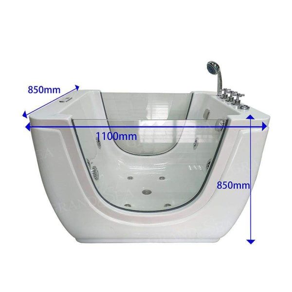 Hydrotherapy Acrylic Spa Bathtub Massage Multifunctional - Image 6