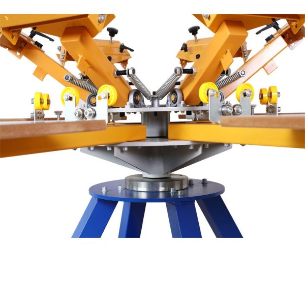 6-Color 6-Station Manual Screen Printing Machine - Image 3