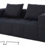 Deep-Cushioned Sofa