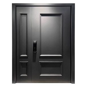 Security Steel Door with Power Coating