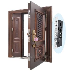 Luxury Design Steel Door – Security & Style