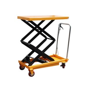 Manual Lift Table With Wheels