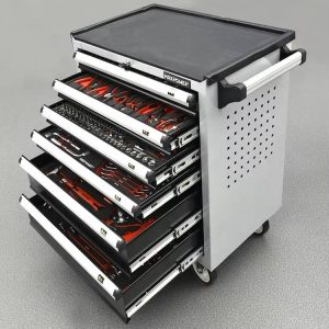 MAXPOWER Tool Trolley with Tool Set