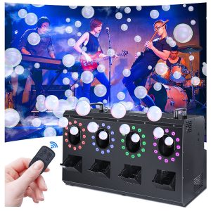 4 Head Fog Bubble Machine