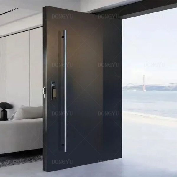 Modern Security Pivot Door – Exterior/Interior - Image 5