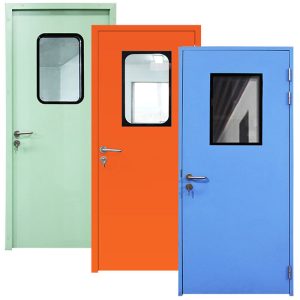 Internal Door For Hospital Fingerprint Entry