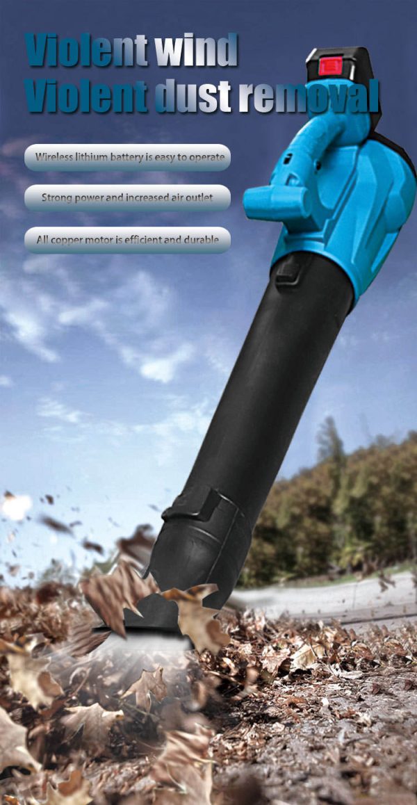 21V Cordless Electric Garden Blower - Image 6