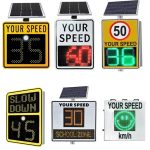 Solar Powered Radar Speed Signs