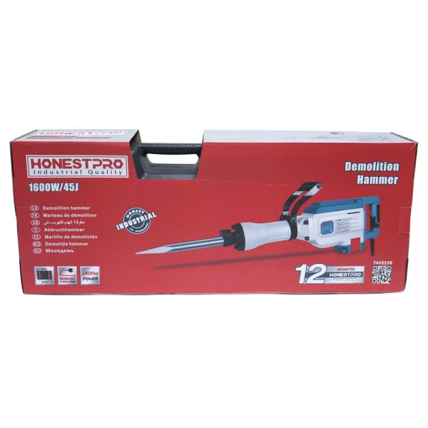 Demolition Hammer (Electric Pickaxe, 1400W, 230V) - Image 6