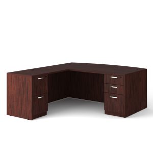 L Shape Wooden Office Desk