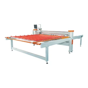 Apparel Textile Machinery Single Needle Frame Quilting Machine