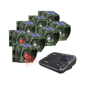 Long-Range PIR Motion Sensor - 8 Sensors