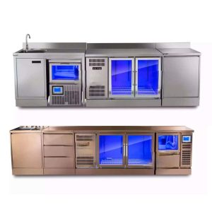 Commercial Hotel Kitchen Stainless Steel Sink Station