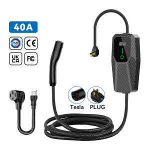 Portable EV Charger – 22kW Tesla/NACS Compatible